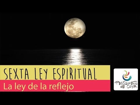 Cual es la Ley Espiritual del Reflejo SEXTA LEY ESPIRITUAL | Reflexión en Video